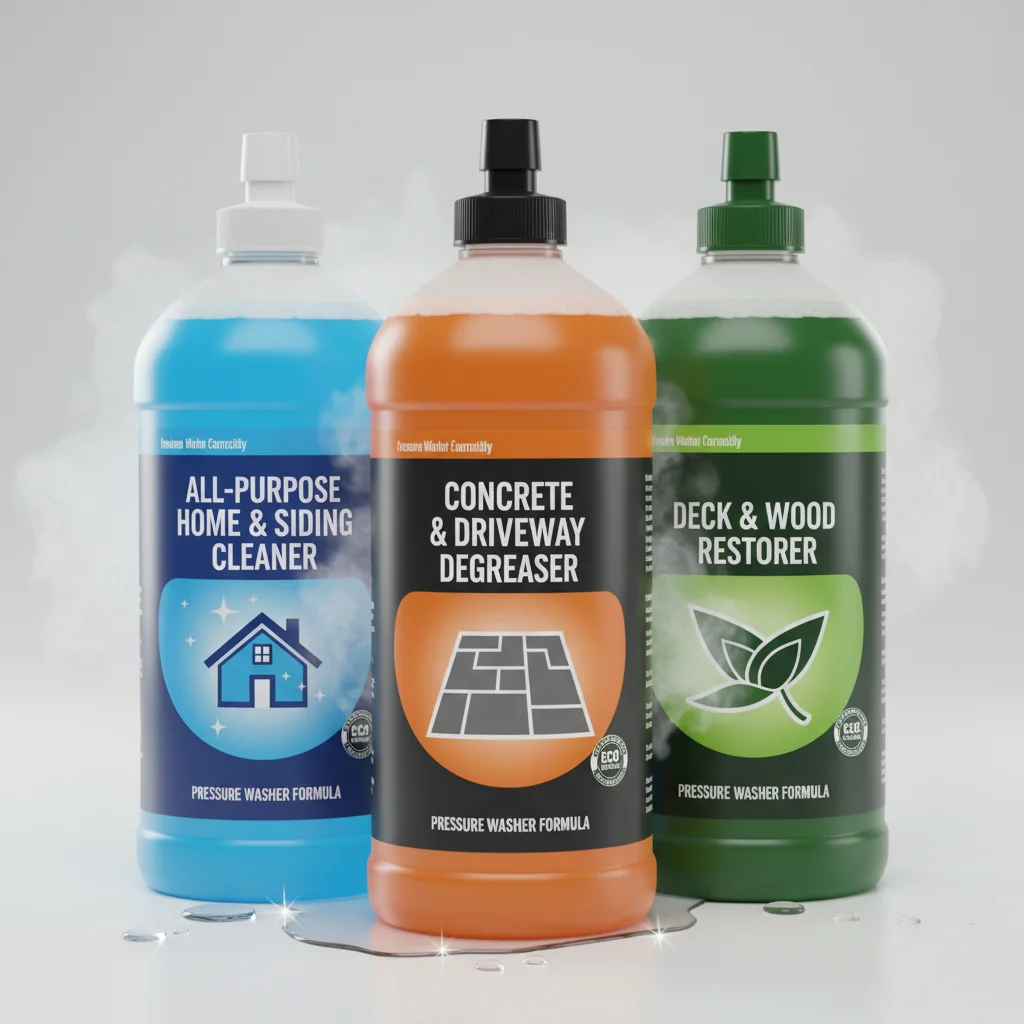 Pressure Washer Detergent: Choosing the Right Formula for Every Job